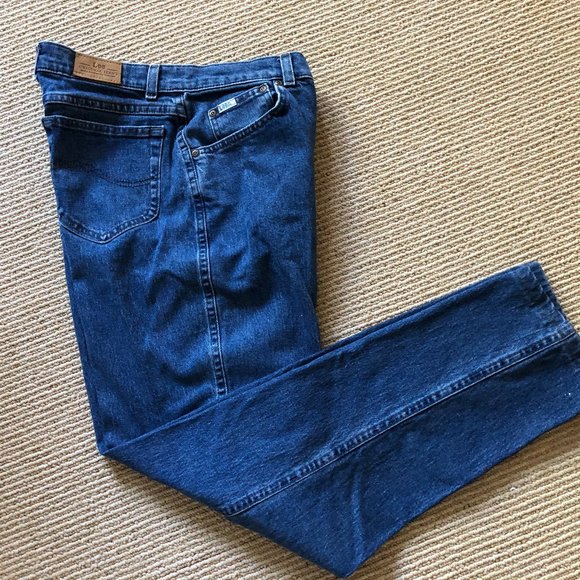 Lee Original Jeans Size 10 Navy - Picture 2 of 4